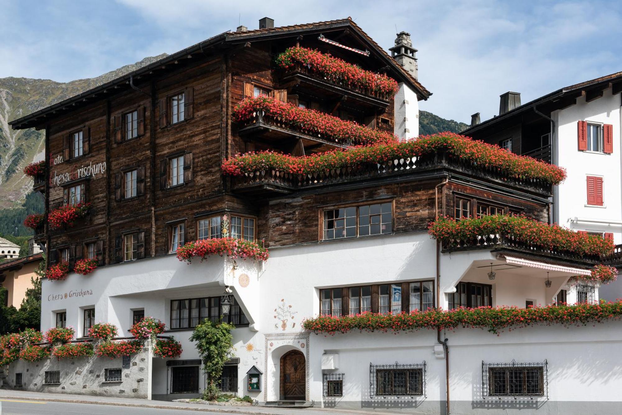 Hotel Chesa Grischuna Klosters-Serneus Exterior foto