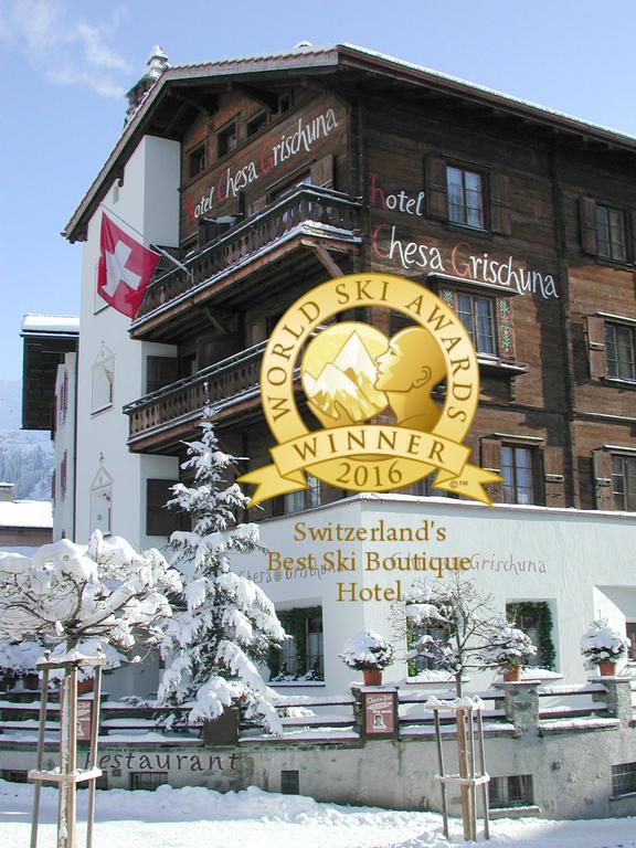 Hotel Chesa Grischuna Klosters-Serneus Exterior foto